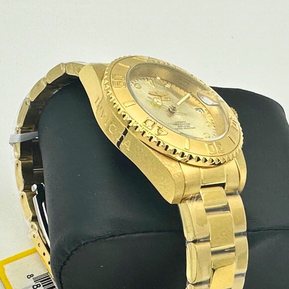 NEW Invicta Pro Diver 40mm AUTOMATIC Gold Tone Champaign Dial Mens Watch - Picture 4 of 10